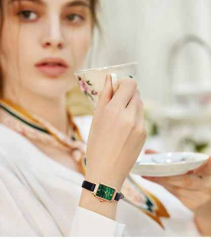 LIGE SUNKTA Women's Square Quartz Watch – Waterproof, Stylish & Elegant Design