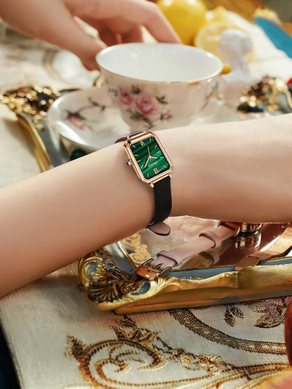 LIGE SUNKTA Women's Square Quartz Watch – Waterproof, Stylish & Elegant Design