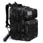 45L Tactical Backpack Large Capacity Outdoor Rucksack 3 Day Fitness Hiking Bag Hiking Camping Gear Backpacks